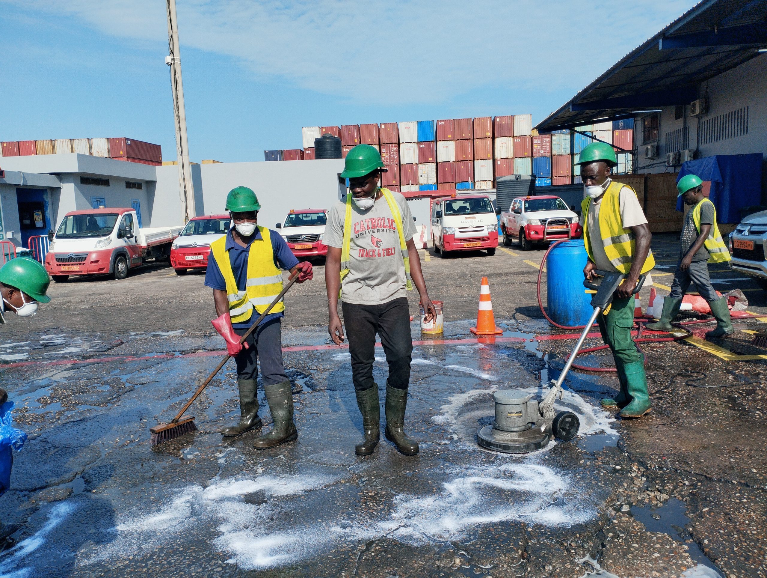 Décontamination de site
