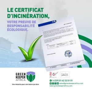 LE CERTIFICAT D’INCINERATION